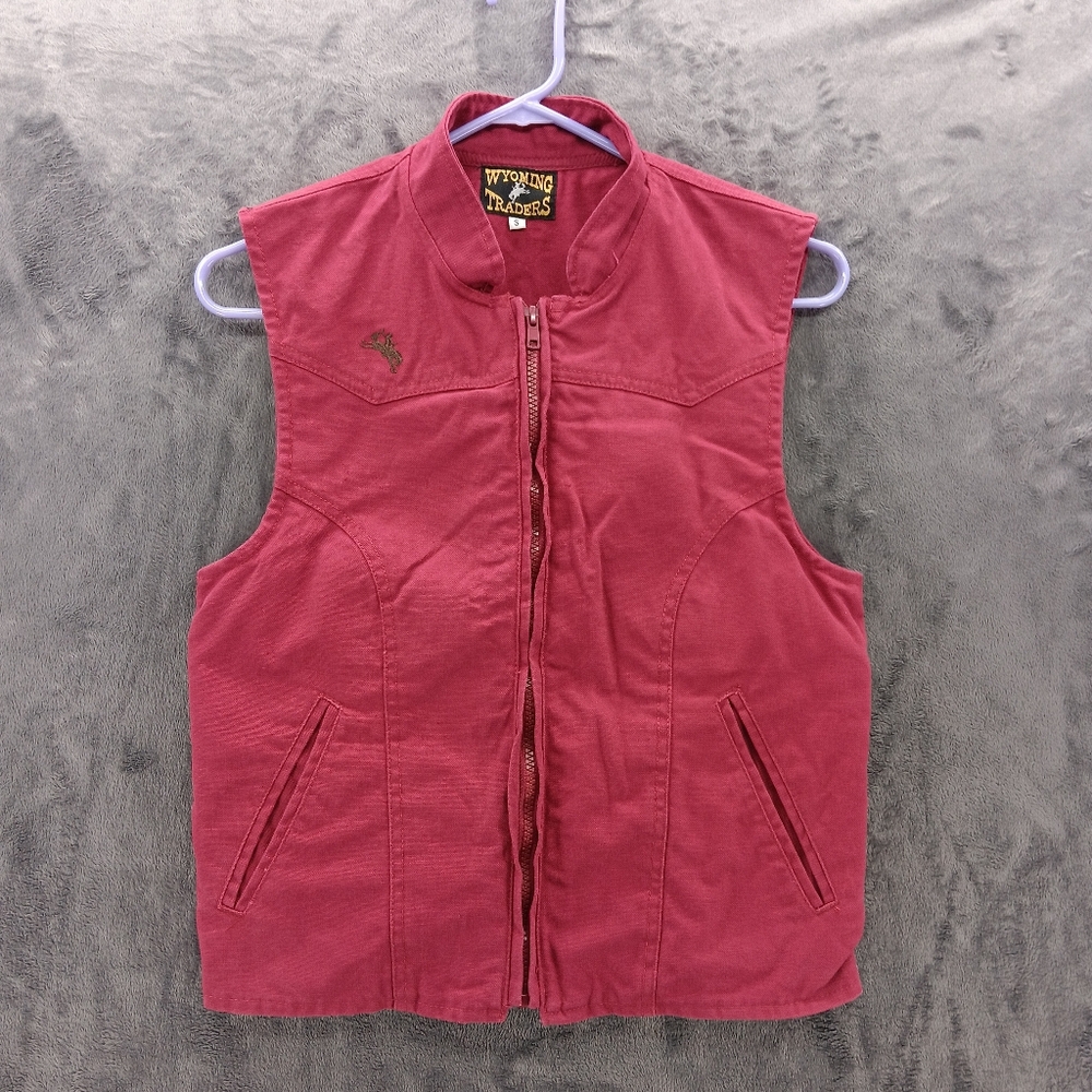 Wyoming Trader Women S Calamity Zip Canvas Conceal Carry Western Cowgirl Vest